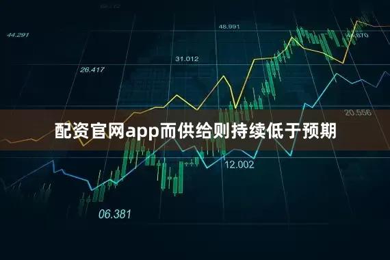 配资官网app而供给则持续低于预期